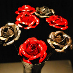 roses objet de décoration ferronnerie toulouse