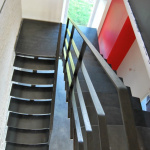 Escalier métallique haut de gamme, design et classique sur Toulouse